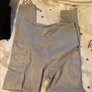 Lululemon Gray High-Waisted Leggings